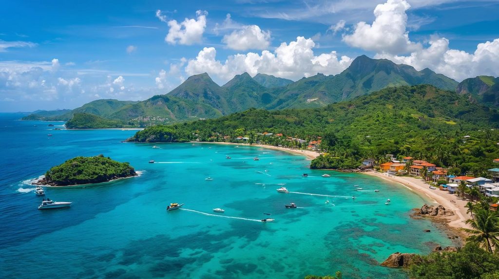 que faire en Martinique — Montagne Pelée et plages des Salines